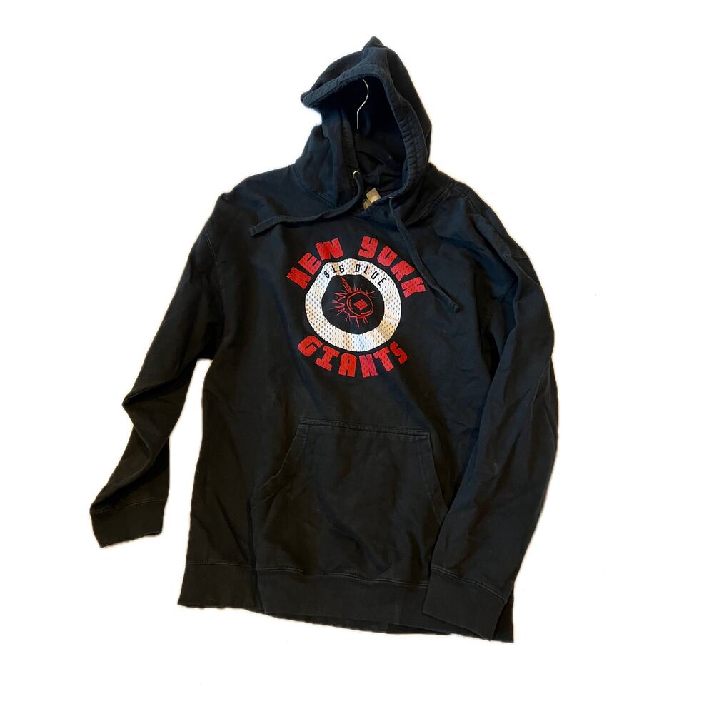 New York Giants Crafted Black Hoodie Mens XL